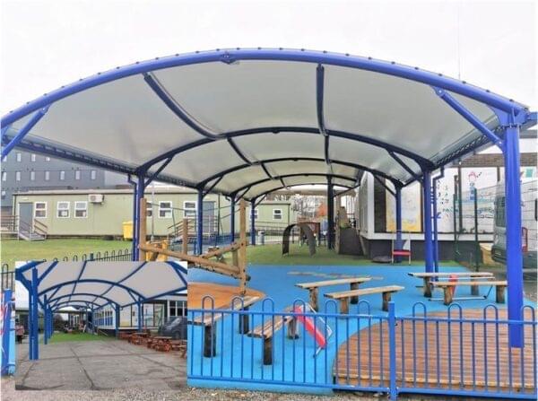 Playground Shade Structure